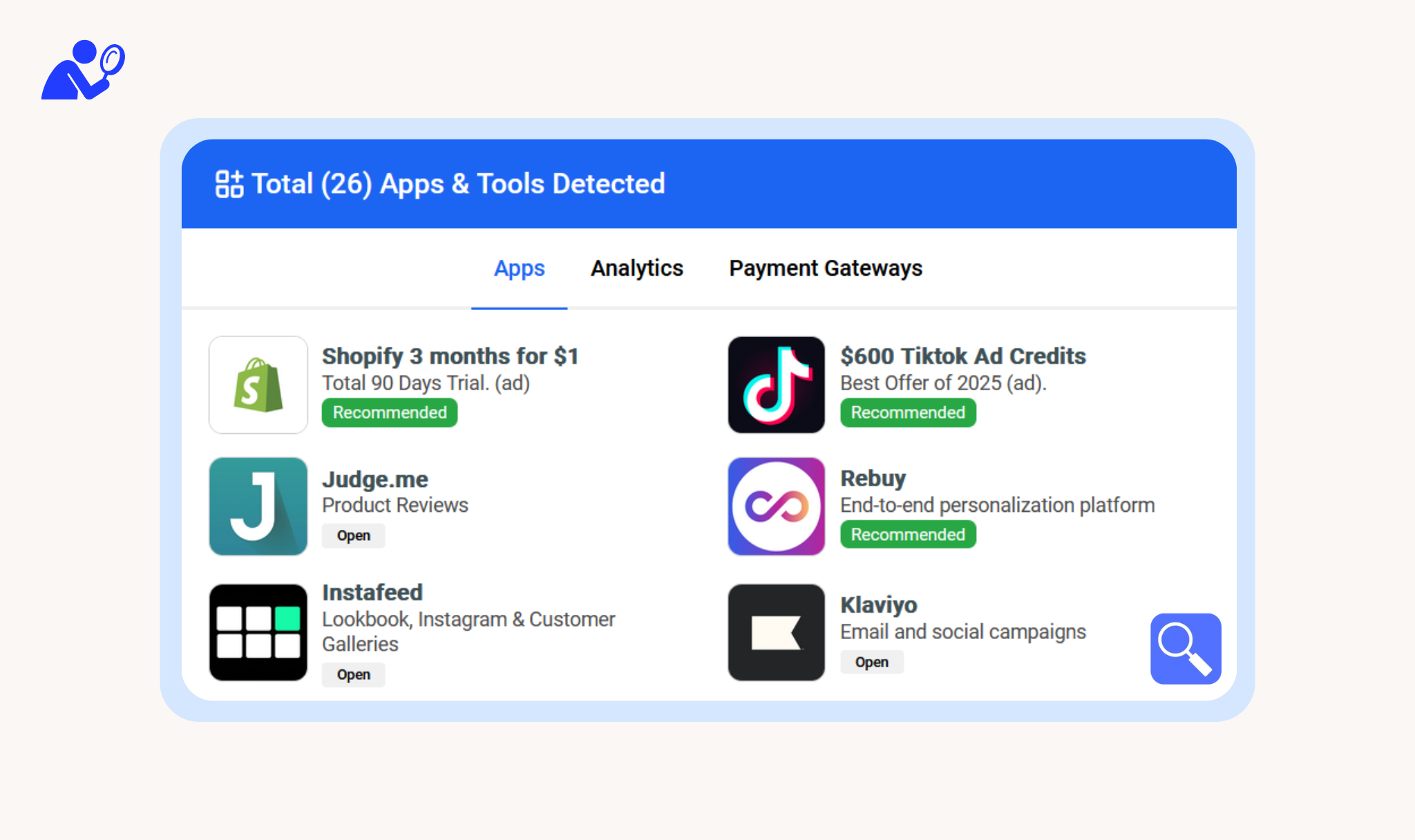 shopify-app-detector-result